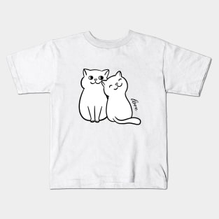 Eternal Cat Love Kids T-Shirt